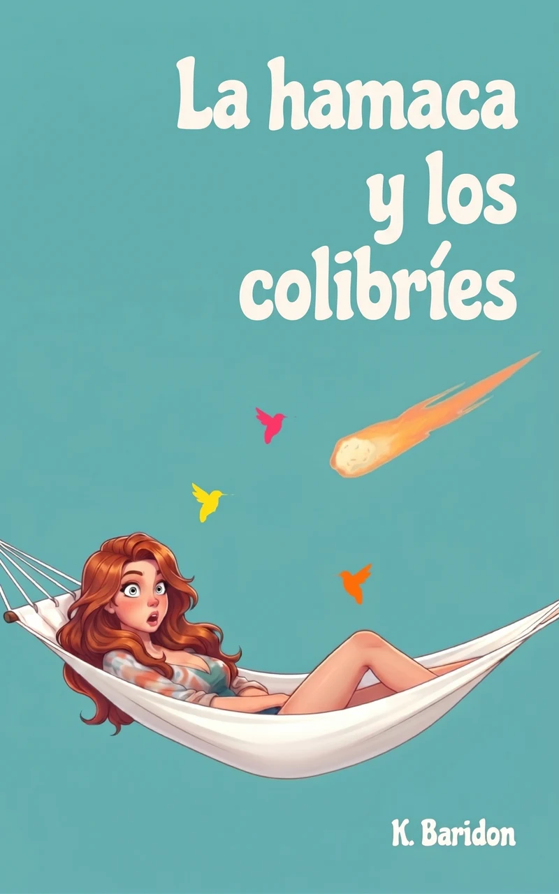 Portada de la novela La hamaca y los colibríes, de Karine Baridon