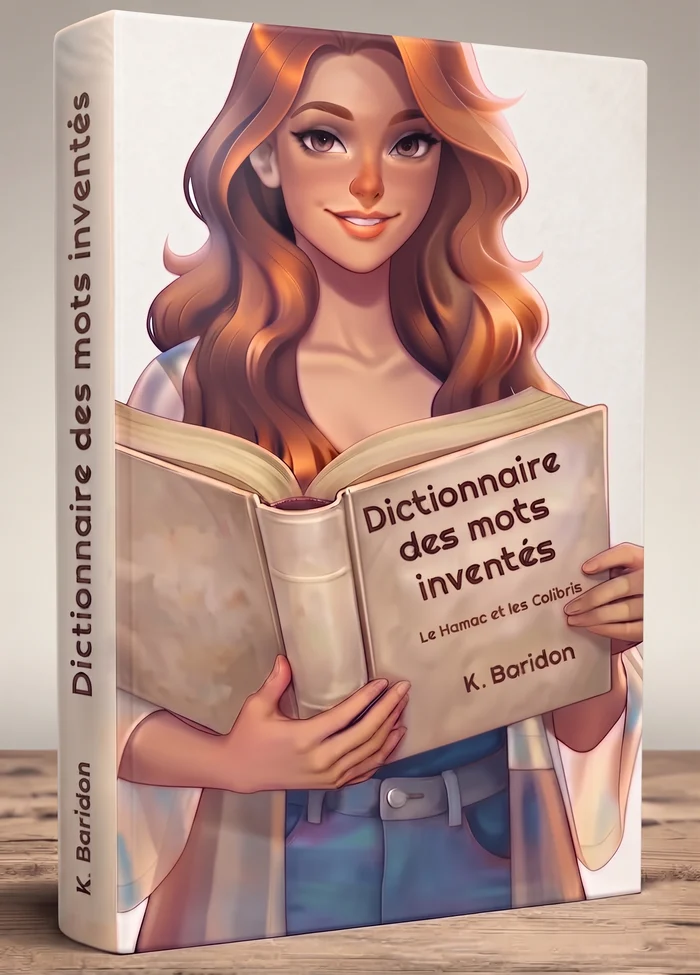 Coraline tiene in mano il dizionario delle parole inventate