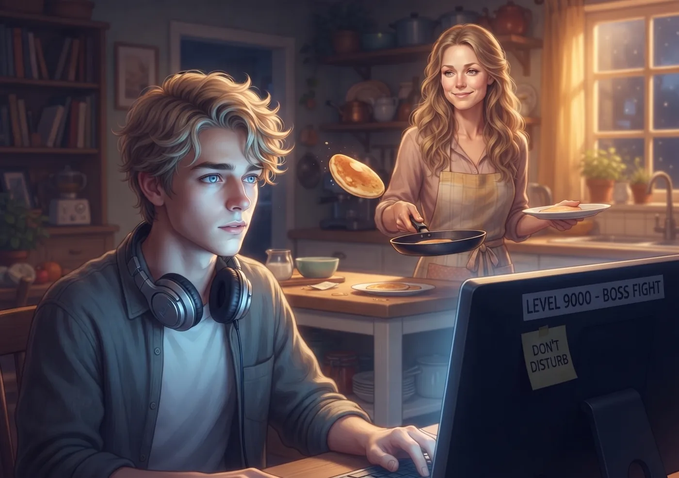 Alva af Haldorholm en acción en la novela